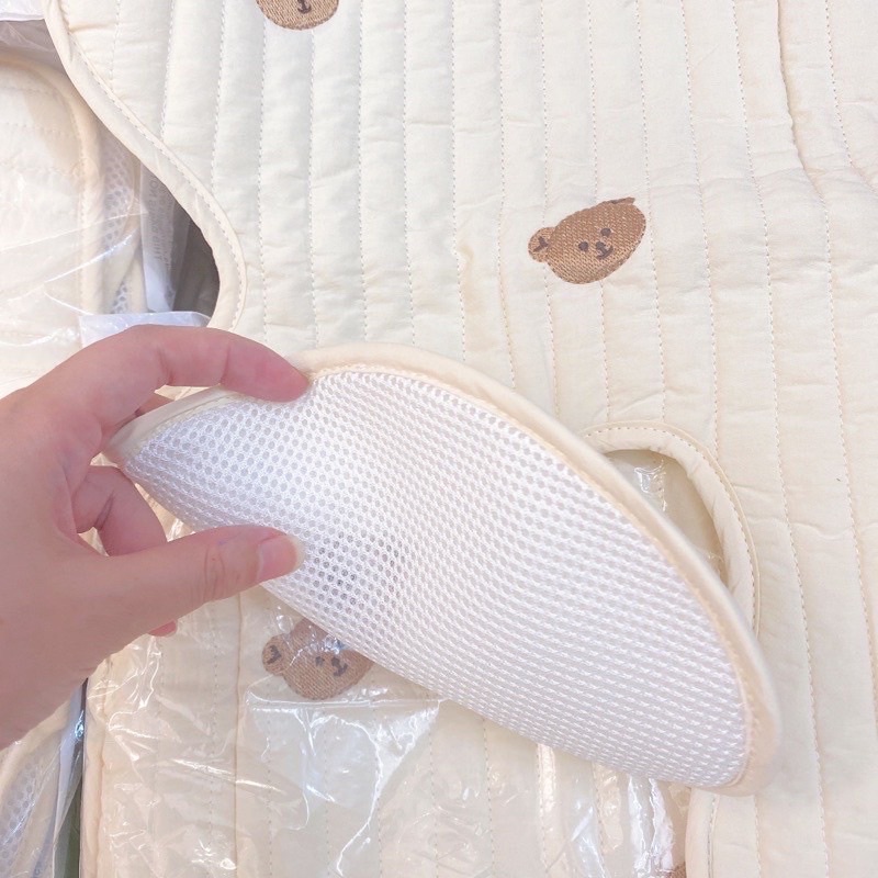 Nệm lót xe đẩy, nôi cũi Hàn Quốc cao cấp đa năng cho bé