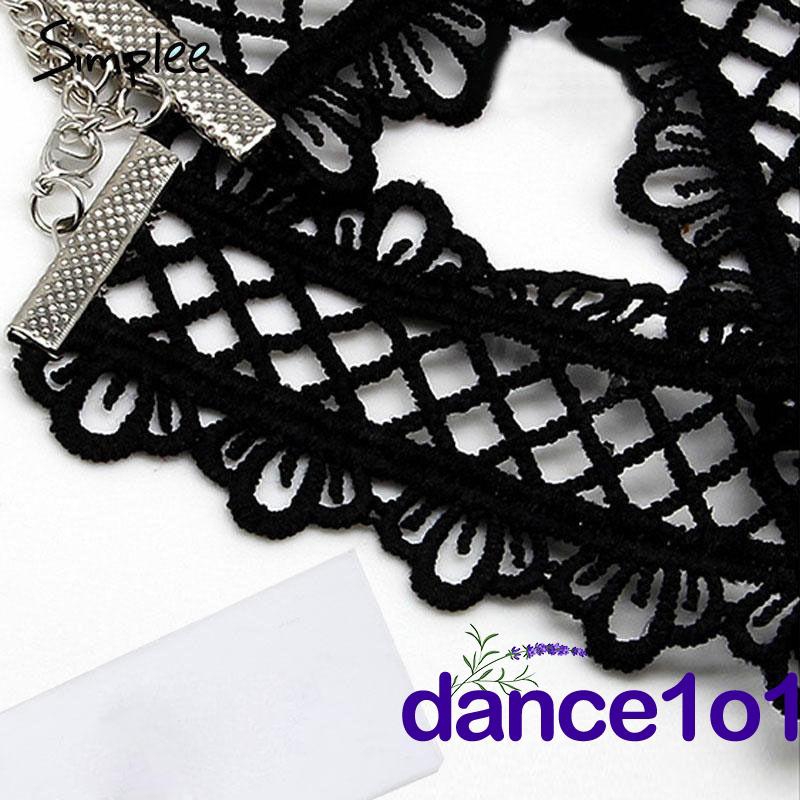 Vòng cổ choker bằng ren phong cách cổ điển dành cho nữ