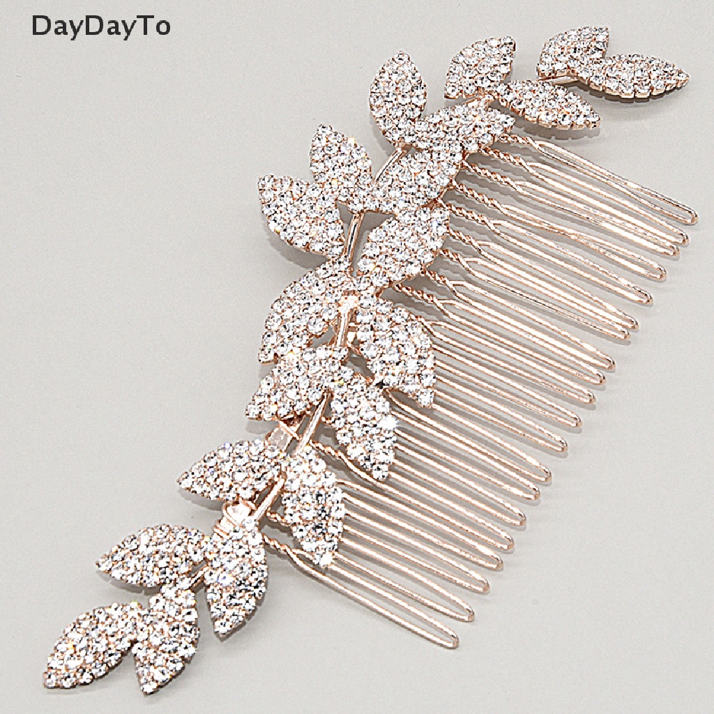 Lược Cài Tóc Đính Đá Thời Trang Dành Cho Nữ