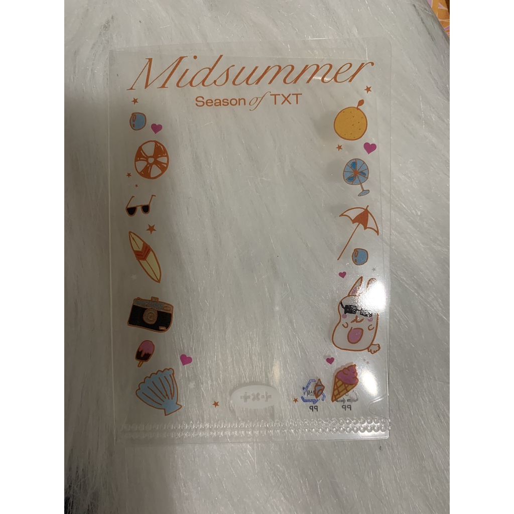 Sản phẩm L holder đựng card mid summer official chính hãng nhóm nhạc TXT hàng official chính hãng