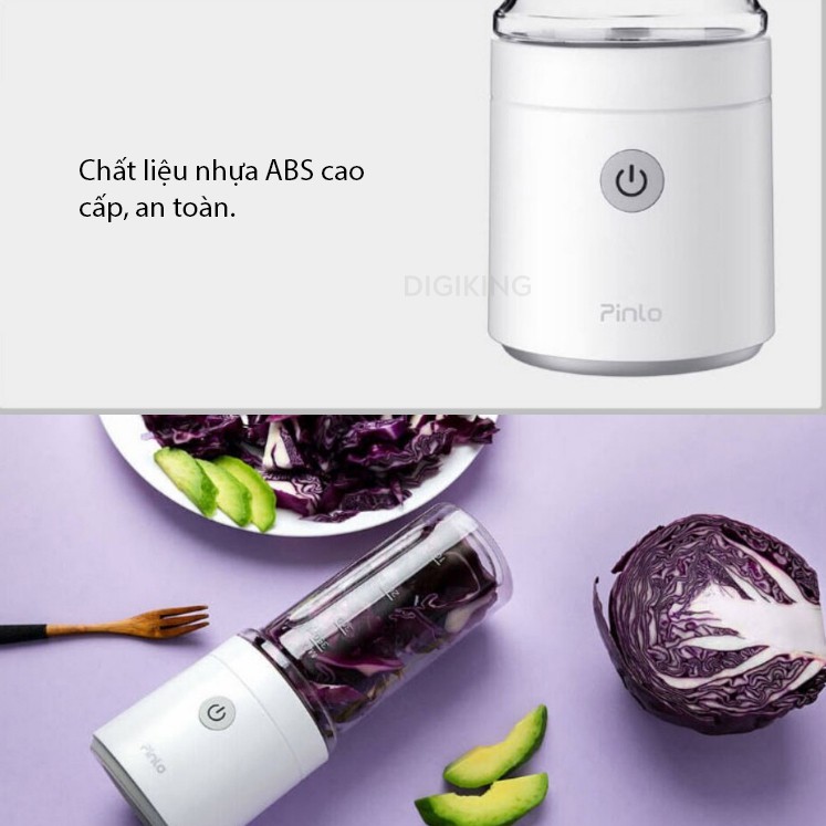 [Mã 2404EL10K giảm 10K đơn 20K] Máy xay sinh tố Xiaomi Xiao Mijia Portable Juice Machine 350ml