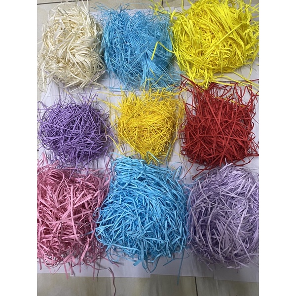 [100g] Giấy rơm giấy vụn lót hộp quà tặng
