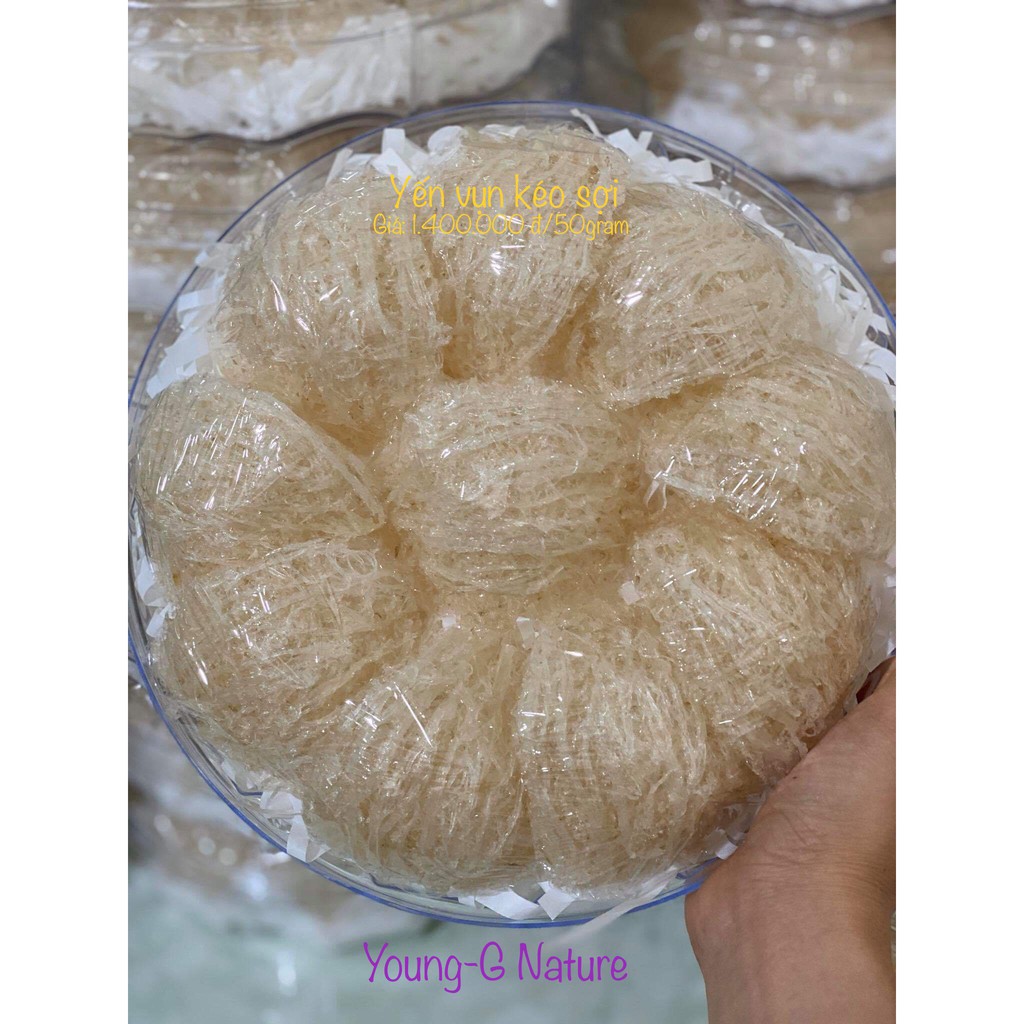 50 gram Yến vụn kéo sợi cao cấp - Yến sào Khánh Hòa