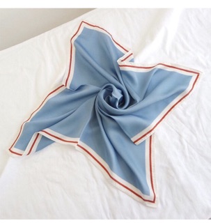 Khăn lụa trơn size 70x70cm thanh lịch - Maben
