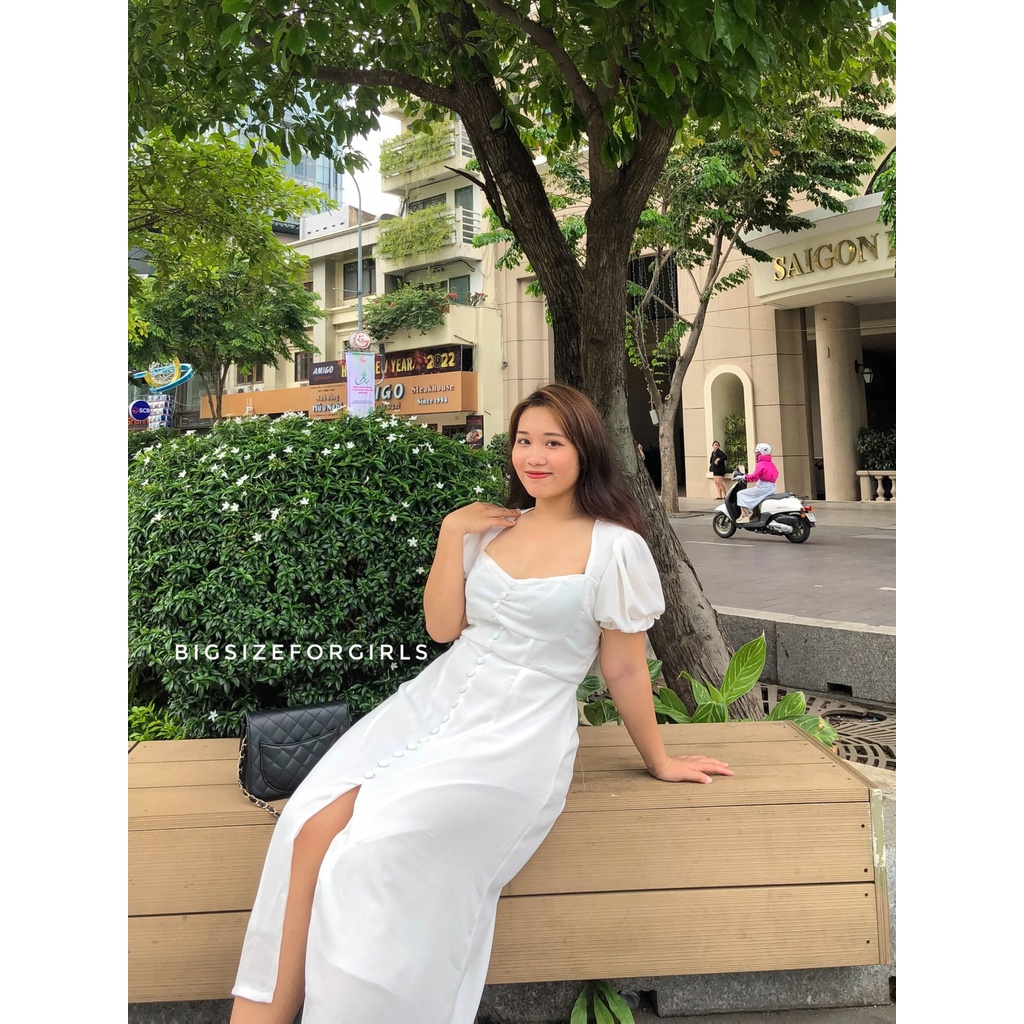 ĐẦM VOAN NÚT BỌC - D881