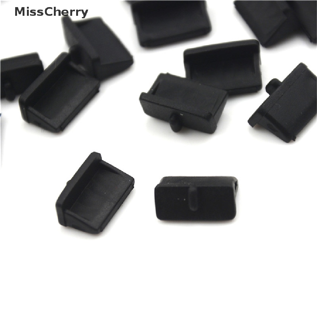 Bộ 20 Nắp Nhựa Mềm Bọc Cổng USB Chống Bụi