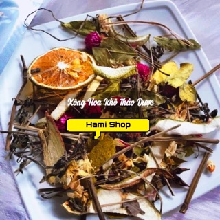 Xông mặt hoa khô thảo dược