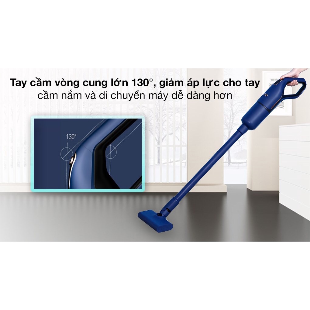 (*)GIAO HỎA TỐC Máy Hút Bụi Cầm Tay Deerma DX1000 Lực Hút Siêu Mạnh 16000Pa