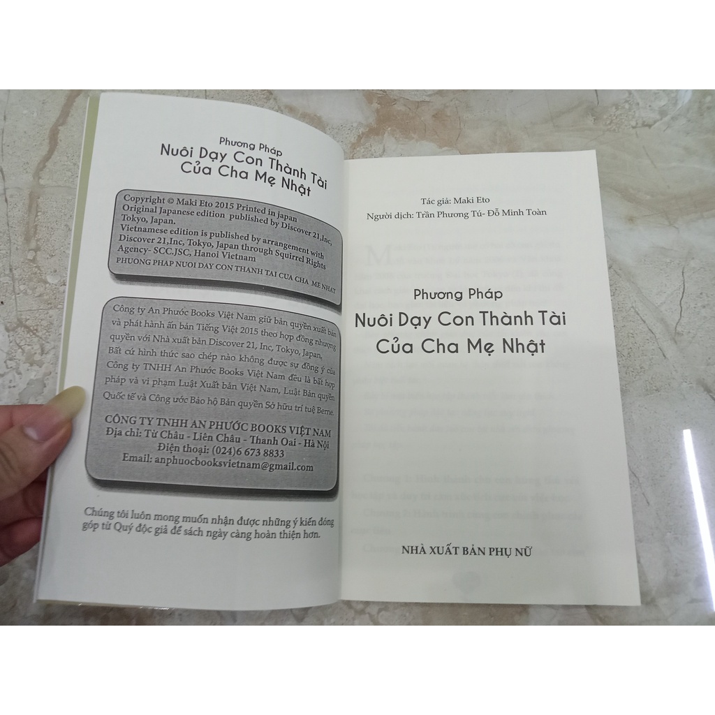 Sách - Phương Pháp Nuôi Dạy Con Thành Tài Của Cha Mẹ Nhật