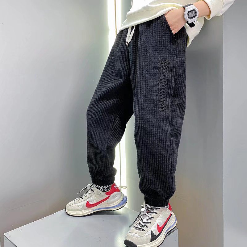 Quần Dài Lưng Thun Thời Trang Mùa Đông Cho Bé Trai