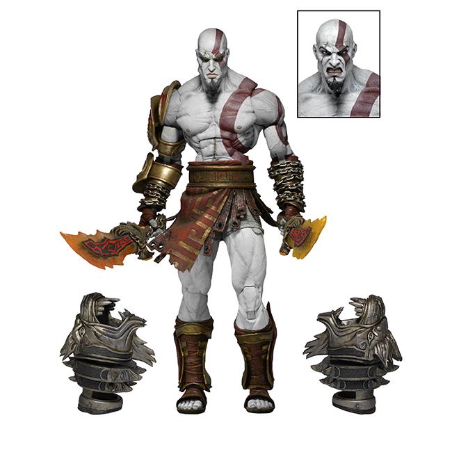 Mô hình nhân vật sparta kratos trong game God of War 3 trang trí