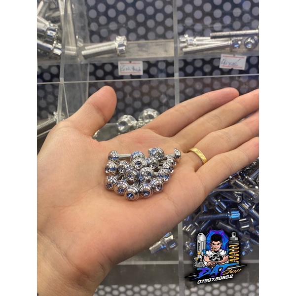 Ốc Salaya 4li nhuyễn mẫu Thái gắn nắp dầu các loại xe , dàn áo Honda