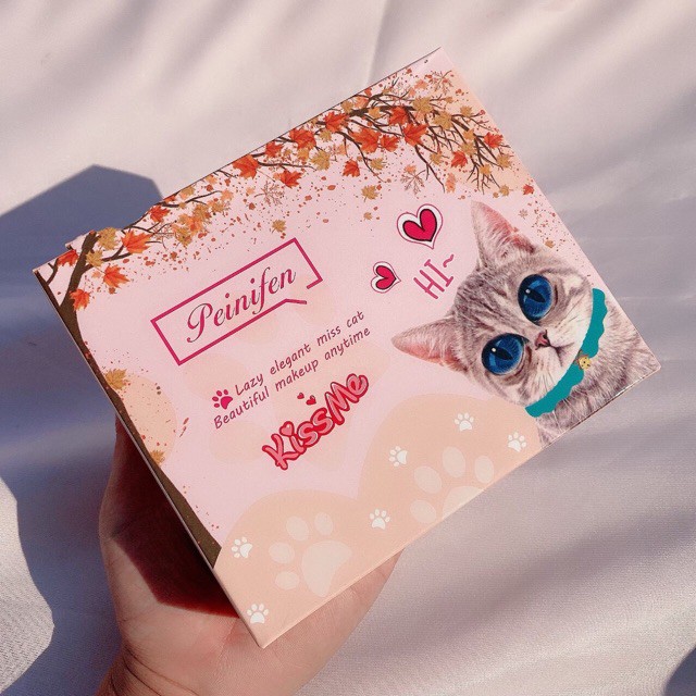 Set Son Lì 3 Cây Kiss Me Đầu Mèo Hàng Nội Địa Tone Màu Đẹp Son Lì Lâu Trôi - Tặng kèm nước hoa 20ml