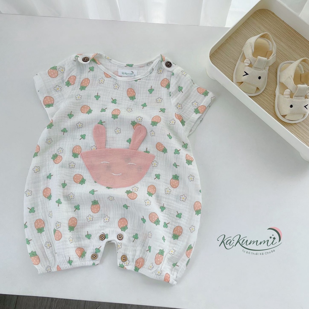 Body túi thêu mặt cười BD201 Kakummi
