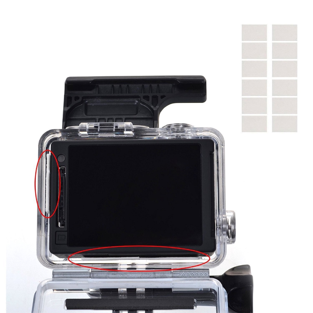 Bộ Vỏ Silicone Chống Nước Bảo Vệ Máy Ảnh Gopro 5 / 6