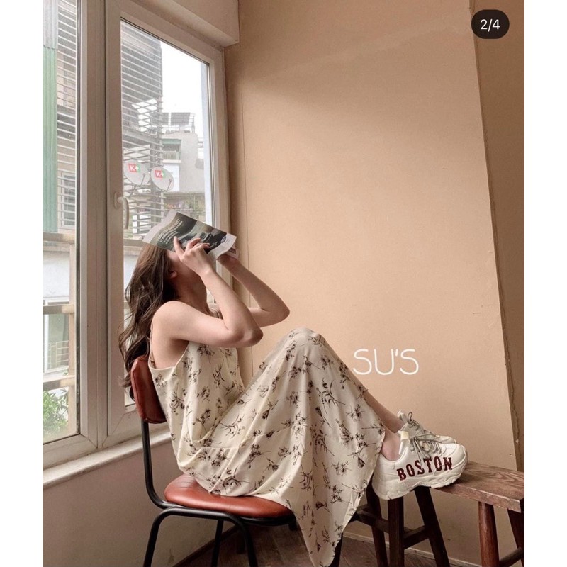 [Mã FAMAYWA2 giảm 10K đơn 50K] Váy Maxi Hoa Nhí 2 Dây | BigBuy360 - bigbuy360.vn
