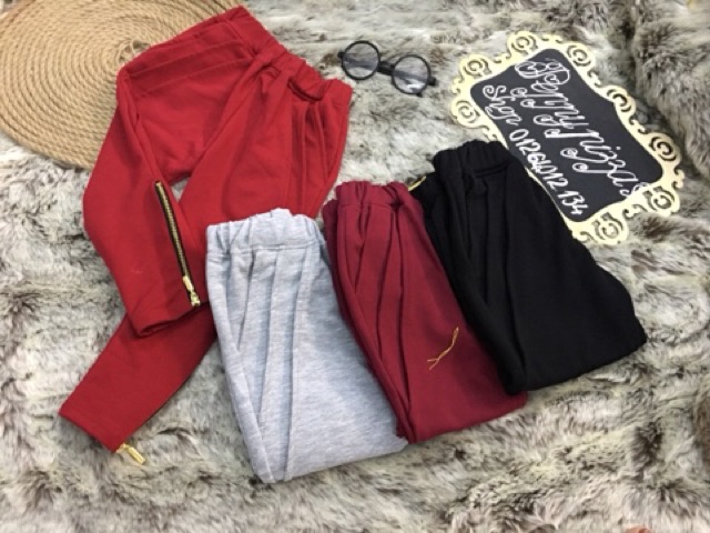 Quần túi xếp li cho bé trai bé gái Q005