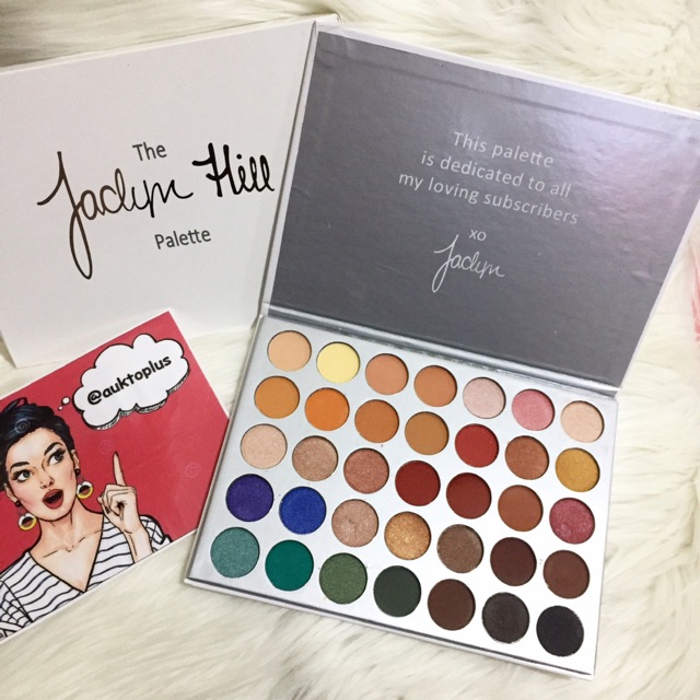 (hàng Mới Về) Bảng Phấn Mắt 35 Màu Morphe Jaclyn