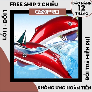 [Hàng Loại 1] Máy Massage Cầm Tay Cá Heo 3 Đầu RF-889