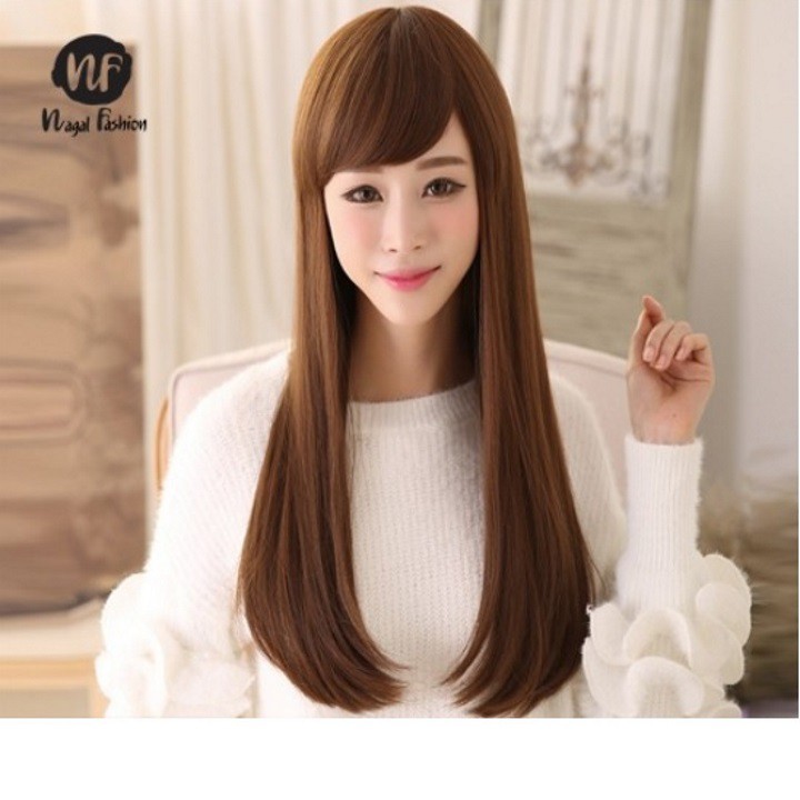 Bộ tóc giả nữ Hàn Quốc + Tặng kèm lưới T123