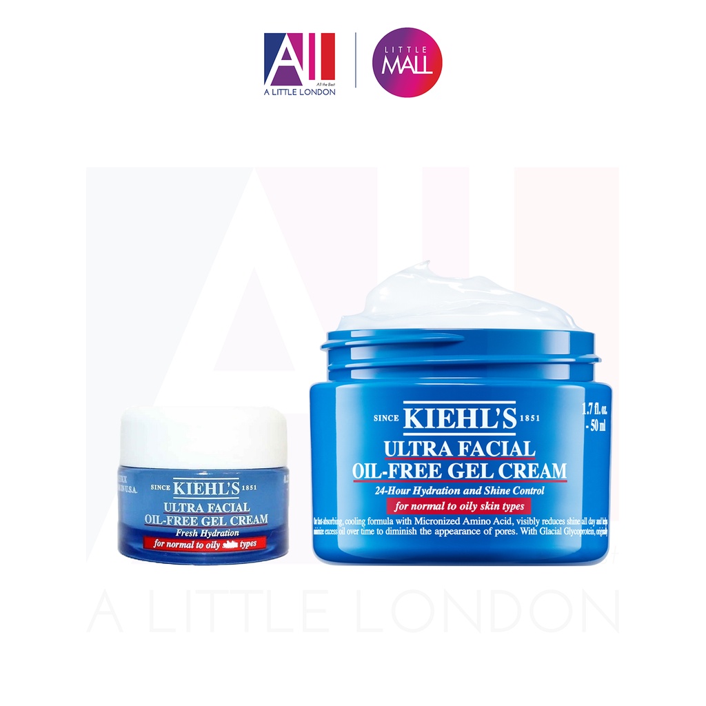 Kem dưỡng cấp ẩm cho da dầu Kiehls Ultra Facial Oil-Free Gel Cream