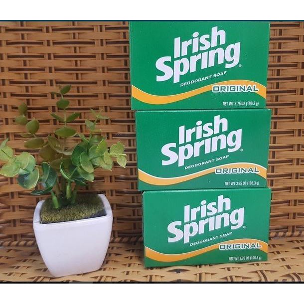 Xà Bông Cục Diệt Khuẩn Irish Spring Deodorant Soap Original 106g + Soap Rửa Mặt Simple Antibacterial Soap 125gr