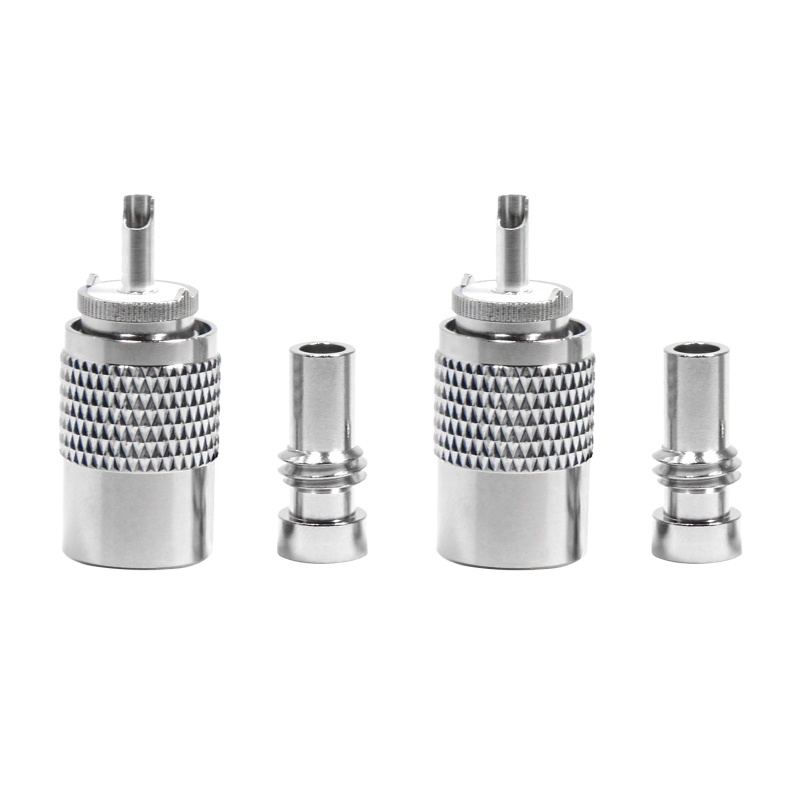 Kim Đồng Trục Đa Năng Fol PL259 UHF Male Sang RG8X RG59 RG8 Coaxial RF