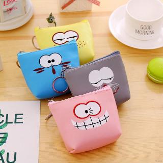 Ví đựng tiền dây khóa kéo in họa tiết hoạt hình cho bé gái