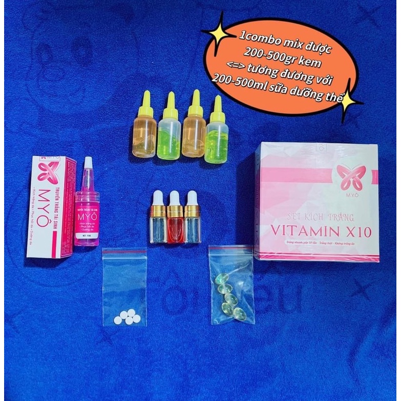 ✅COMBO DÀNH CHO BODY (set kích trắng + truyền trắng) mix vào kem body hoặc sữa dưỡng thể được nhé🥰