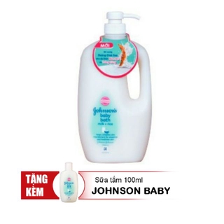 (Quà) Sữa tắm Johnson Baby 1000ml tặng sữa tắm 100ml