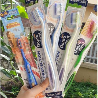 BÀN CHẢI ĐÁNH RĂNG DONTO DENT , HÀNG ĐỨC , LÔNG SIÊU MỀM
