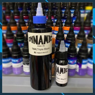 [GIÁ SIÊU RẺ] Mực xăm hình màu đen dynamic tbk chính hãng usa 30ml