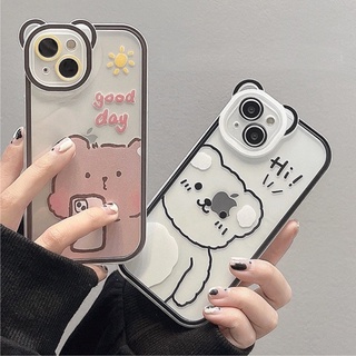 ỐP GẮN TAI GẤU SIÊU XINH ĐỦ DÒNG IPHONE 7 -> 13PROMAX