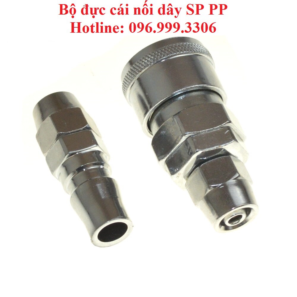 Bộ khớp nối đực cái cắm dây SP-PP khí nén chịu được áp suất cao, đầy đủ kích cỡ giá sỉ