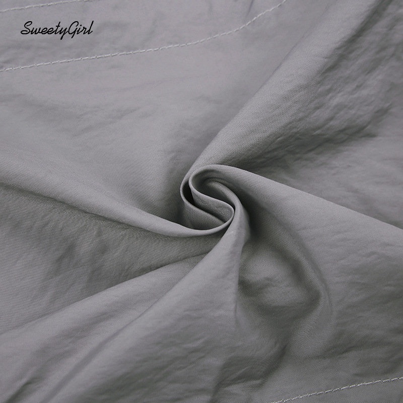 Quần Dài Thể Thao Dáng Rộng Phối Túi In Hình Ngôi Sao Màu Tương Phản Thời Trang 2022 Cho Nữ