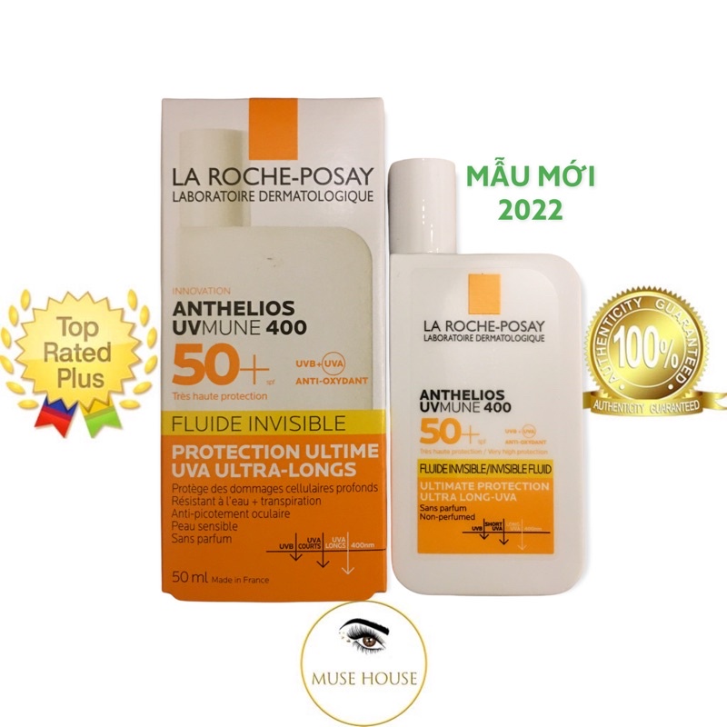 Kem Chống Nắng La Roche Posay Anthelios Shaka Fluid , Anti Shine Gel Cream 50ml