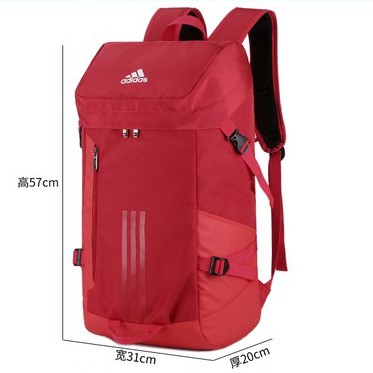 Balo Adidas du lịch/ thể thao ngoài trời/ đựng máy tính xách tay dung tích lớn 60L