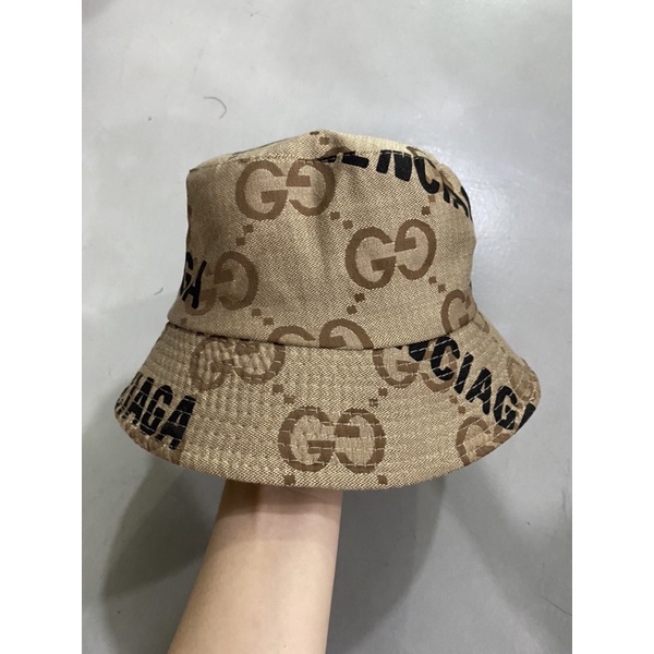 Nón bucket nam nữ, bo cụp gcc in chữ ba thời trang hot trend