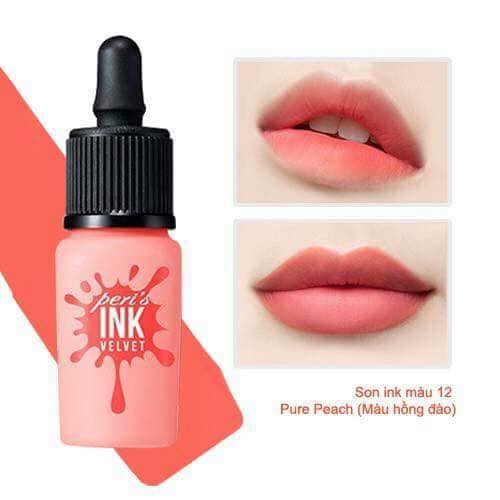 Son kem hàn quốc Ink Chính Hãng Đủ Màu Peripera Peri’s Ink Velvet Collection Korean | BigBuy360 - bigbuy360.vn