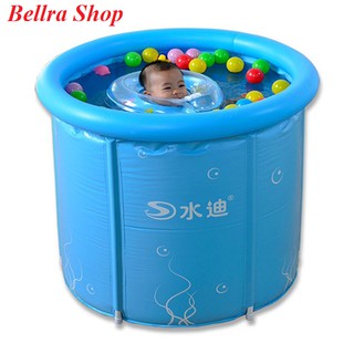 Bồn Tắm Xông Hơi Mini Gấp Gọn Dễ Dàng Di Chuyển kích thước 80 x 80 cm