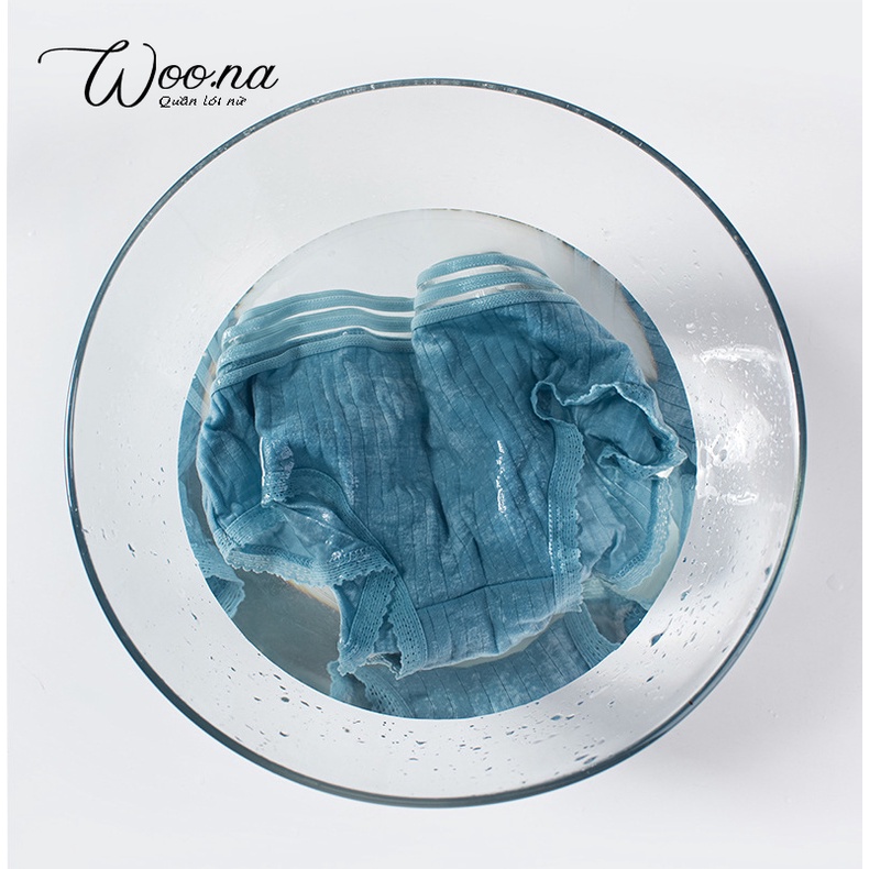 Quần lót nữ cotton gân tâm cạp lưới phối viền Size 38-58kg. Quần Lót nữ Kháng Khuẩn Trơn nhiều màu sexy. | BigBuy360 - bigbuy360.vn