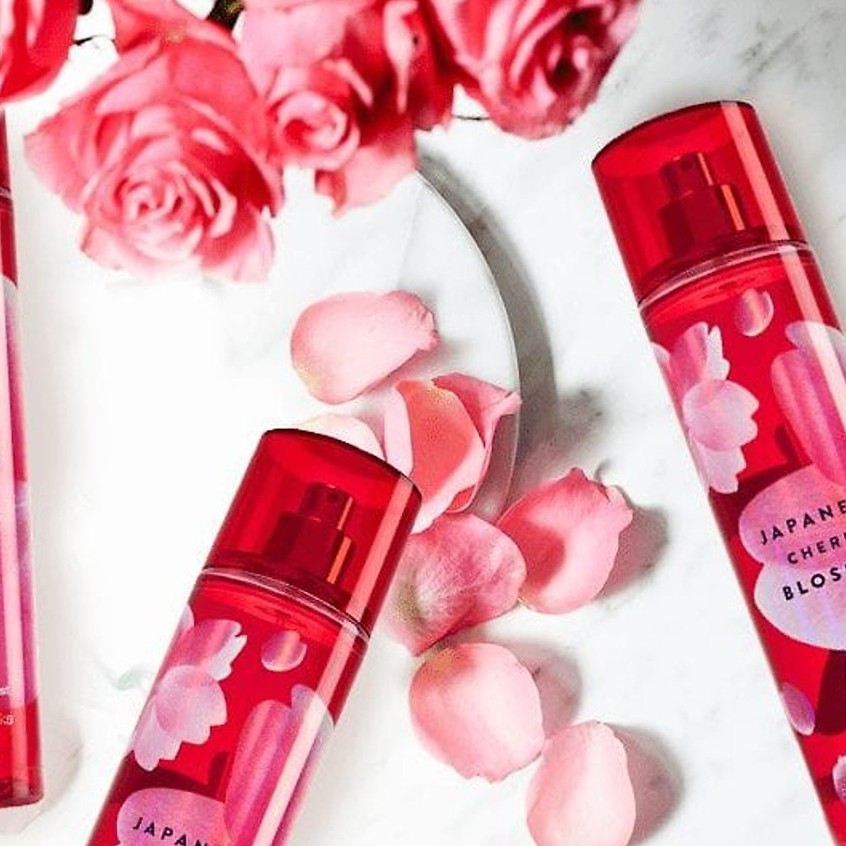 ♯𝐛𝐨𝐝𝐲𝐦𝐢𝐬𝐭𝐚𝐮𝐭𝐡♯ Xịt Thơm Toàn Thân Bath And Body Works - Japanese Cherry Blossom Body Mist [𝐌𝕚𝐧𝕚 𝐂𝕙𝐢𝕖𝐭 10𝕞𝐥] | Thế Giới Skin Care