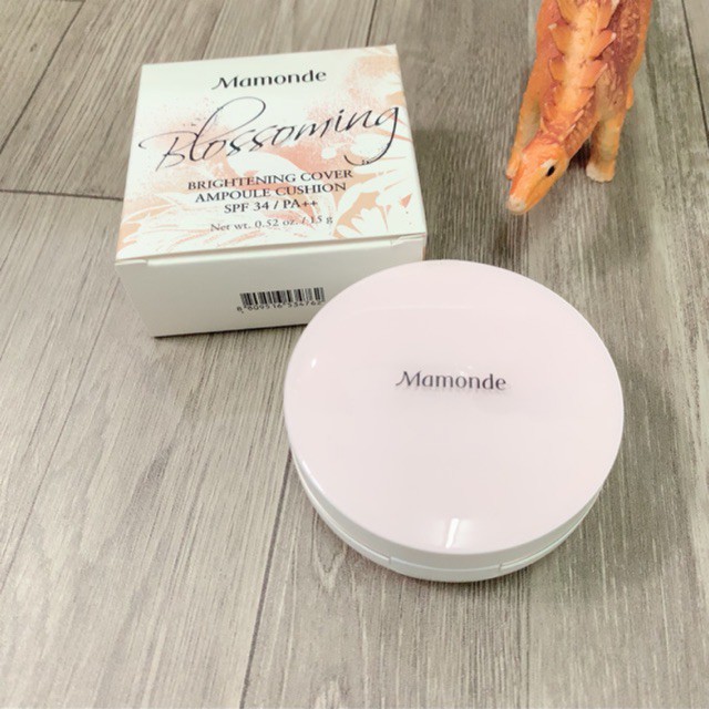 Phấn nước chống nắng, dưỡng sáng da và che khuyết điểm Mamonde Brightening Cover Powder Cushion SPF 50+ PA+++ 15g | BigBuy360 - bigbuy360.vn