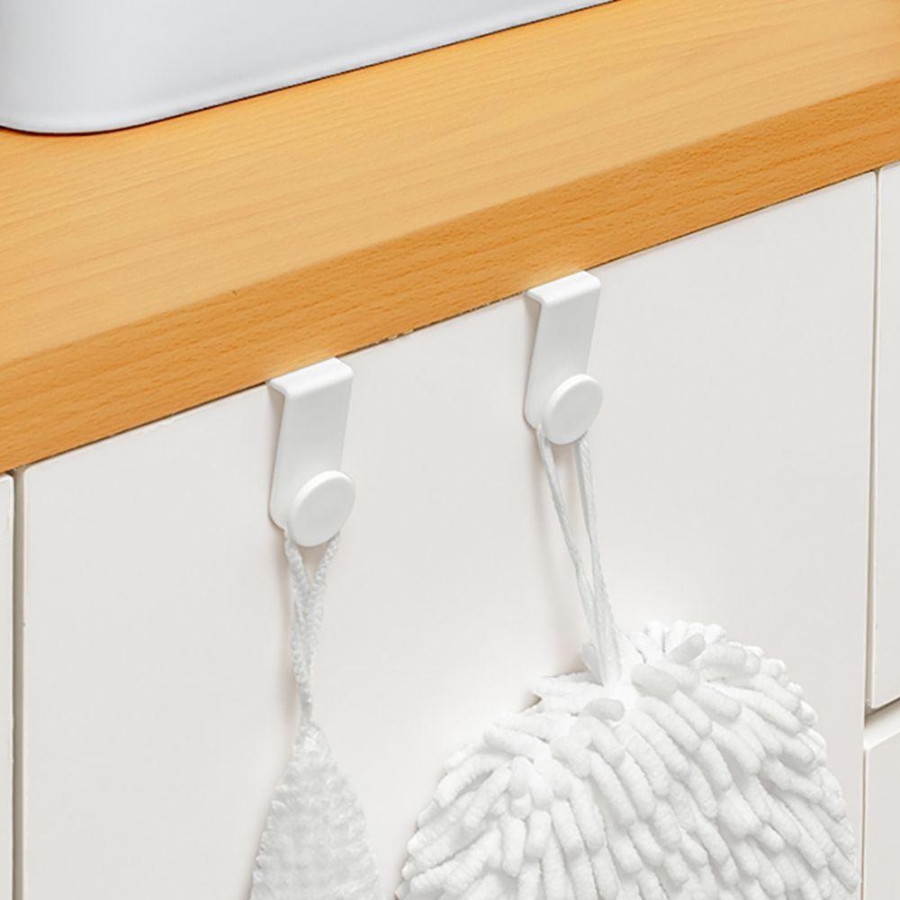 Móc Treo Đồ Gắn Cửa Nhà Bếp / Phòng Vệ Sinh Bằng ABS Phong Cách Nhật Bản Đơn Giản