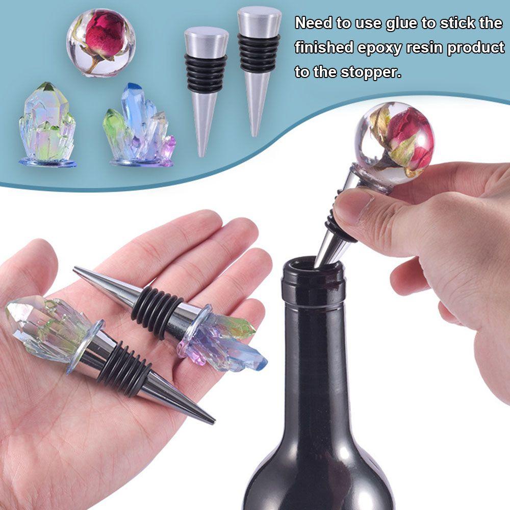 LONTIME Khuôn Silicone Đúc Chai Rượu Vang Độc Đáo