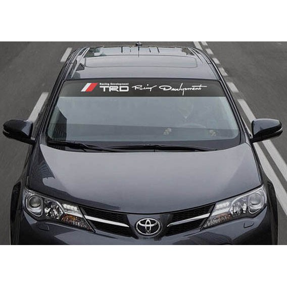 Dải Tem Decal TRD Dán Kính Lái ô Tô Phong Cách Thể Thao Ms-146