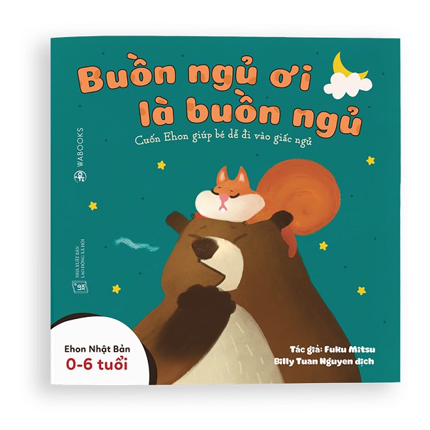 Sách Ehon - Combo 3 cuốn: Buồn Ngủ Ơi Là Buồn Ngủ (Dành cho trẻ 0 - 6 tuổi)