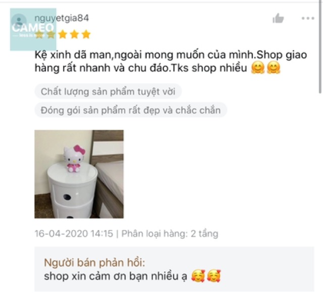 Kệ 3 tầng đa dụng đơn giản theo phong cách Bắc âu | BigBuy360 - bigbuy360.vn