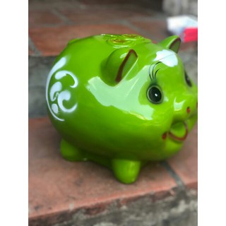 Heo đất / lợn đất tiết kiệm size 21x19cm