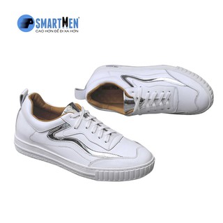 Giày thể thao SMARTMEN da bò tăng chiều cao CROSS-03 T